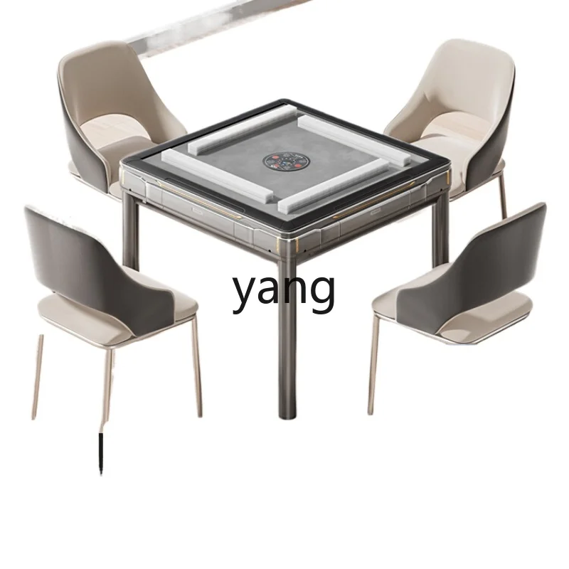 

Yjq Bass Intelligent Automatic Four-Leg Modern Dining Table Dual-Use Household Mahjong Table