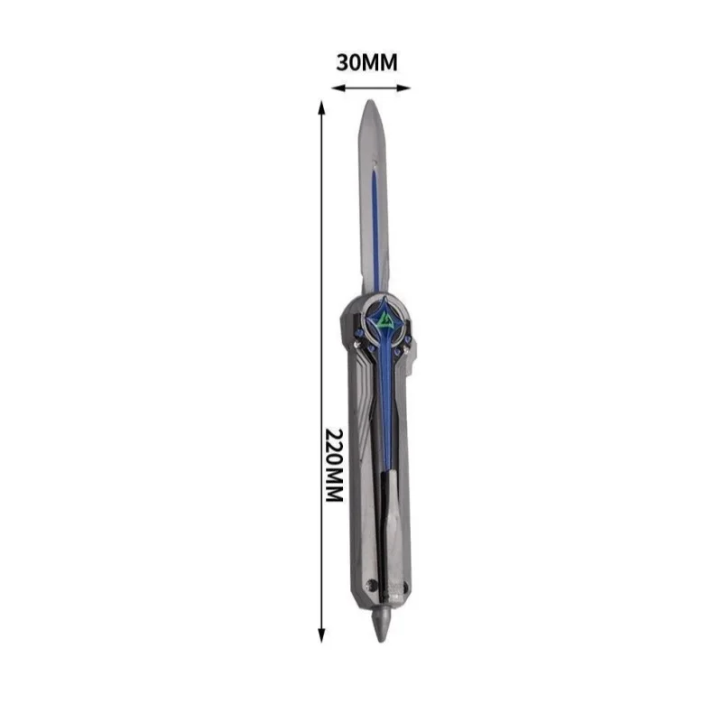 Plastic speelgoedmes model - Seiko professionele game tool collectie, tactisch gereedschap cadeau speciale eenheden rollenspel