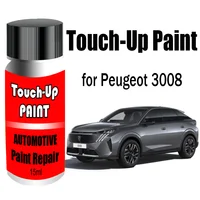 Pintura de retoque automotriz (con cepillo) para Peugeot 3008, eliminador de arañazos, accesorios para el cuidado de la pintura del coche