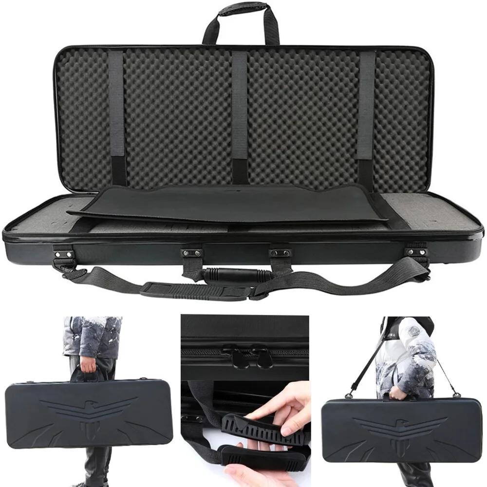 Estuche para arco duro ABS tiro y caza transporte mano u hombro - imagen 2