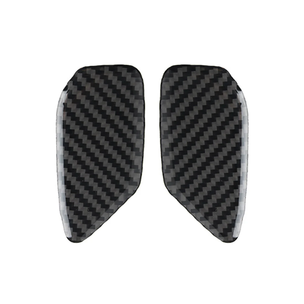 Suitable for Chevrolet Camaro ZL1 2016-2023 Car Accessories 2pcs Car Inner Wrist Sticker Real Carbon Fibre and Drip Rubber