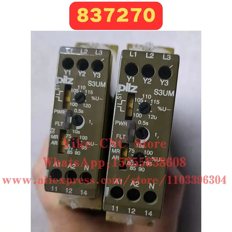 Brand New Original PILZ relay S3UM 837270 Relay Fast delivery