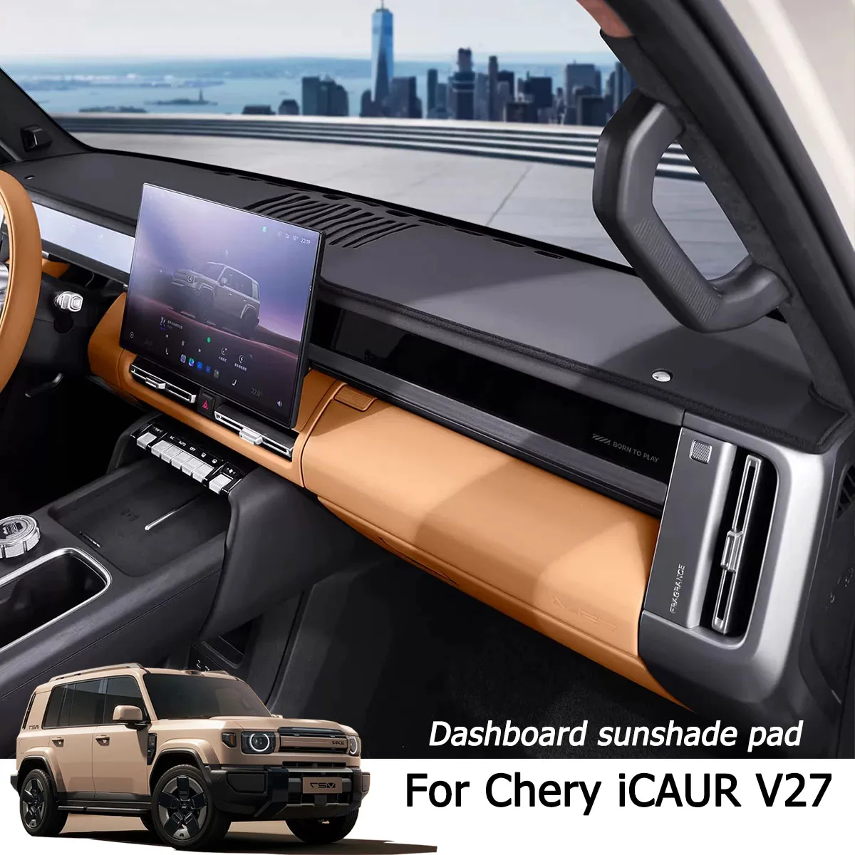 pour-chery-icaur-v27-icar-v27-esteo-v27-tapis-pare-soleil-pour-console-centrale-et-tableau-de-bord-tapis-de-protection-solaire-pour-tableau-de-bord-accessoires-d'interieur