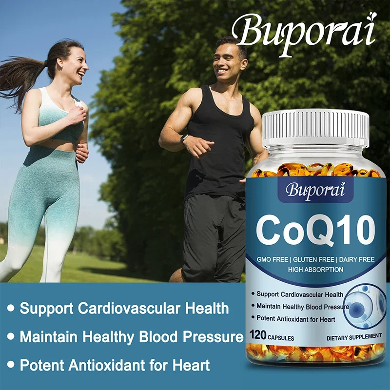 Coenzyme Q-10 - Natural Antioxidant for Cardiovascular Health Helps Boost Cellular Energy Output and Immune System