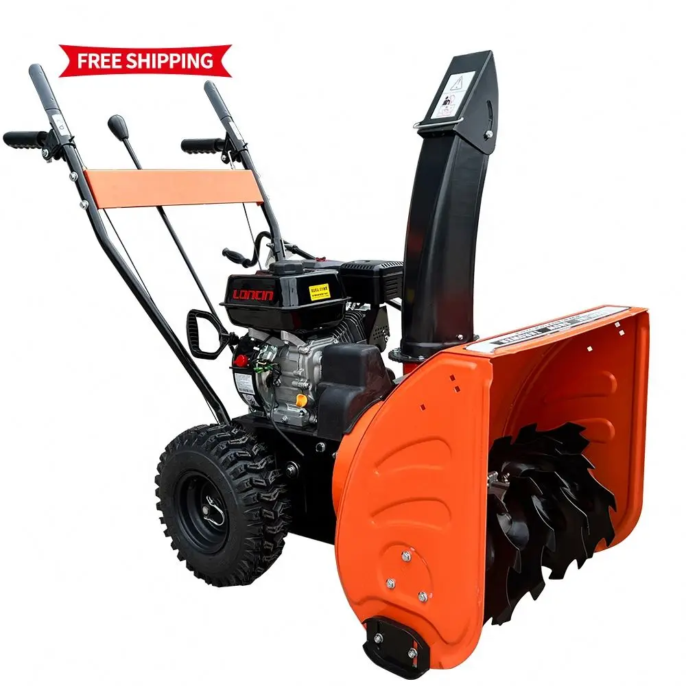 

Hot Sale 13Hp Honda Engine Quad Snow Blower Snow Thrower Front Mounted Snow Throwers