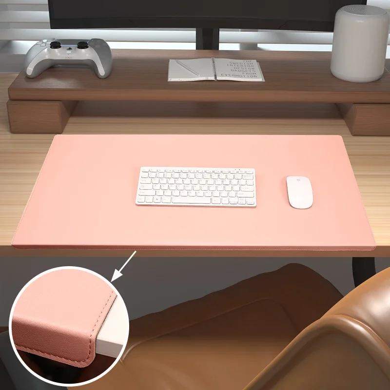 

Luxury Foldable Elbow Protective Desk Mat Big and Beautiful Pad for Home Office Use Computer Table Mat Leather Design