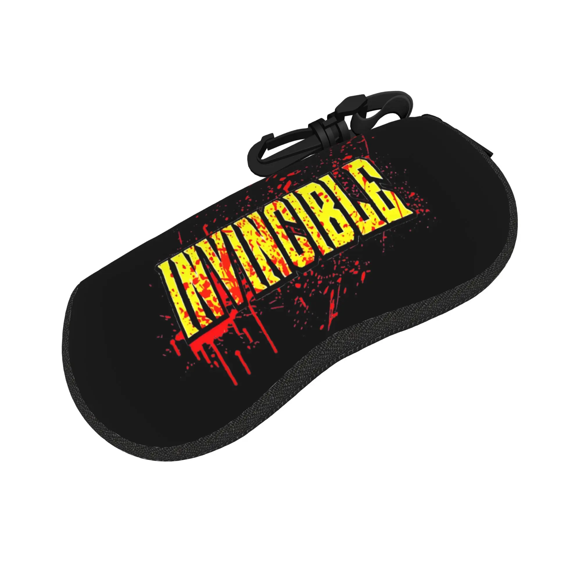 I-Invincibles omniman Glasses Case Gifts For Women Men  Zipper Adult Anime Eyewear Box Anti-Pressure Eyeglasses Box