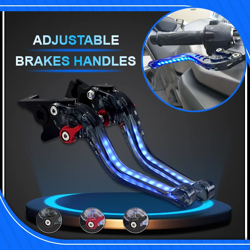 NEW Motorcycle Handlebar For Z900RS Z1000/R Z1000SX ninja1000 Adjustable Brake Clutch Levers With Always-on Turn Signal Light