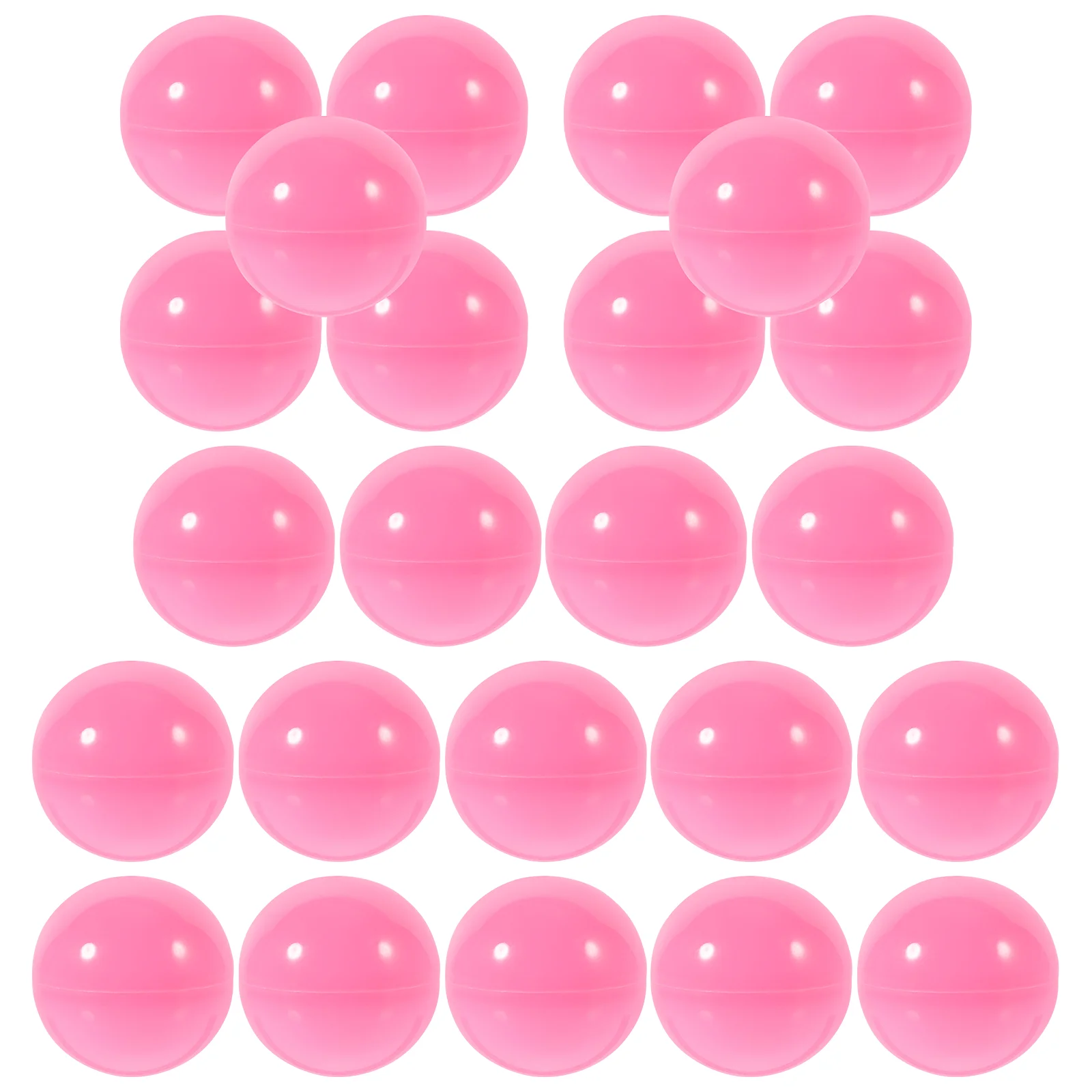 50 Pcs Lottery Ball Small Candy Picking Balls Raffle Mini Christmas Party Games Plastic Pvc Entertainment