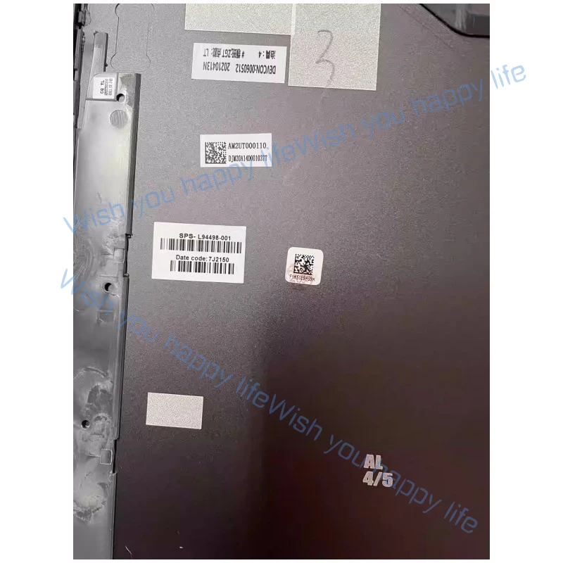 L... For HP Envy X360 13-AY TPN-C147 LCD Screen Rear Cover Back Case Bezel L94498-001