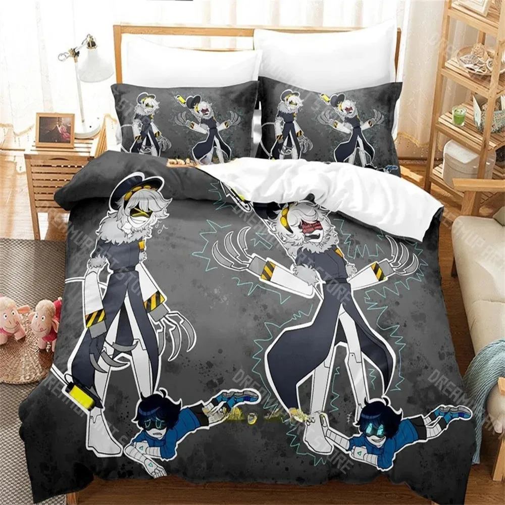 3D Printed M-Murder Drones Bedding Set for Boys Girls Duvet Cover  Pillowcase Twin Queen King Full Single Double Sizes