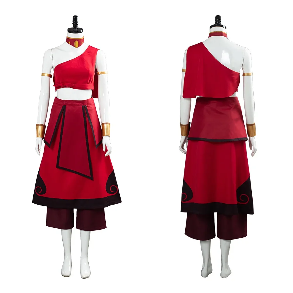 

Avatar: The Last Airbender Katara Cosplay Costume Women Dress Outfits Halloween Carnival Costumes