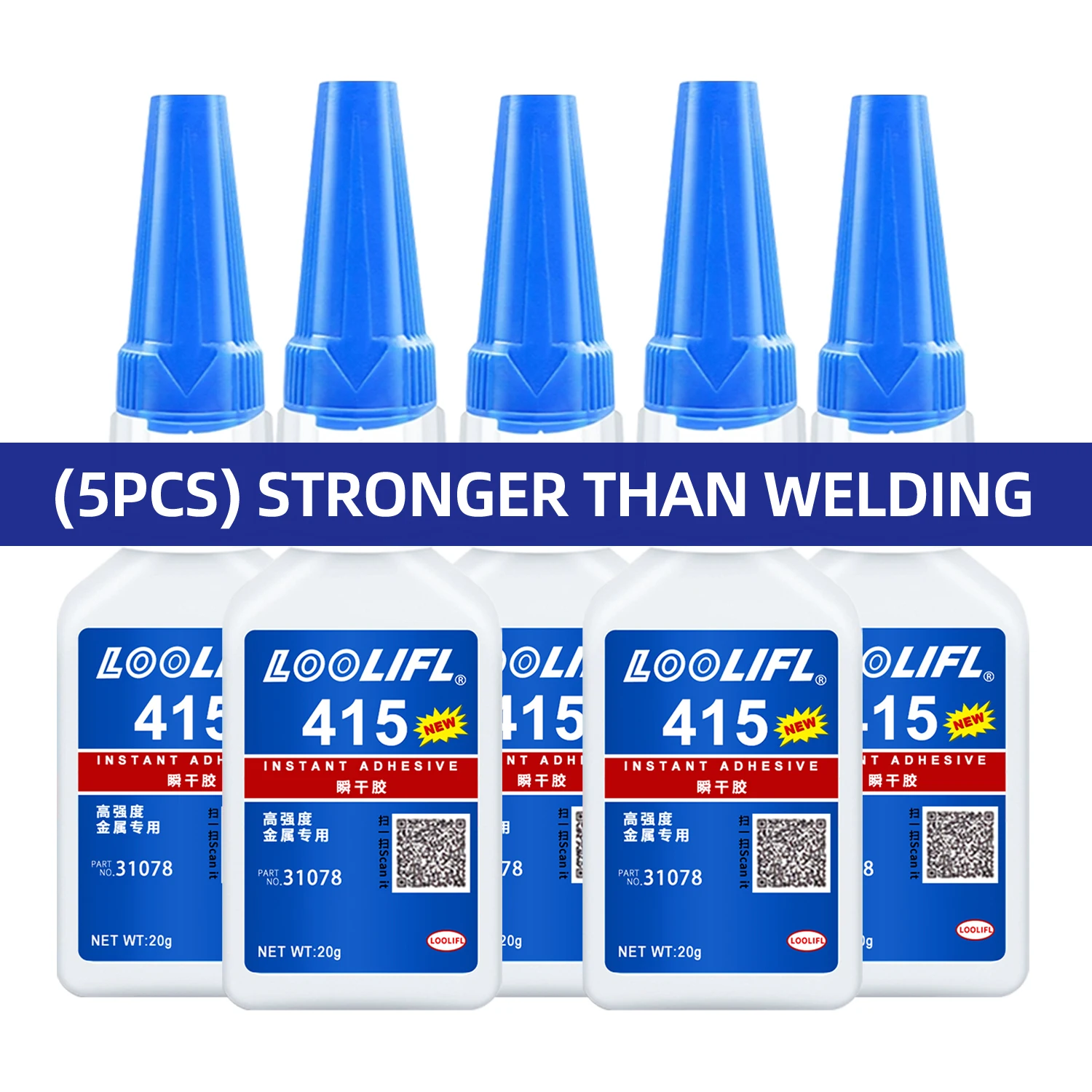 415 Super Glue Quick-Drying Strong Cyanoacrylate Glue Is Use