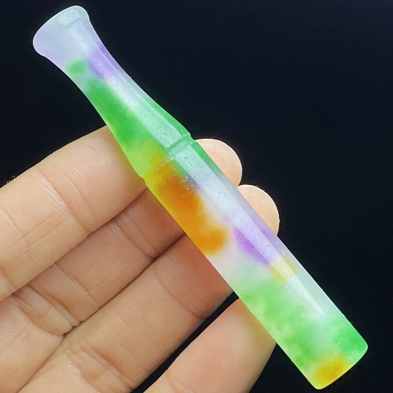 

Нефритовый мундштук для табачной трубки, натуральный нефрит, кварцит, нефрит, мундштук для мундштука, мешок для сухого табака, чаша для табака, аксессуары для мужского курения