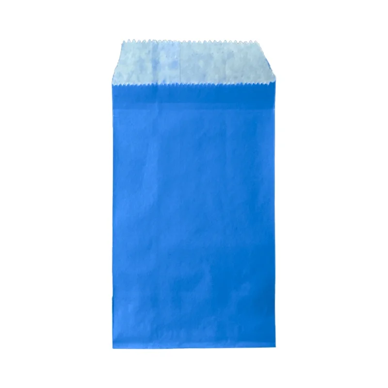 50 stuks mini veelkleurige kraftpapieren zakjes – effen kleur geschenkzakjes voor bruiloften, feesten, uitnodigingen en groet