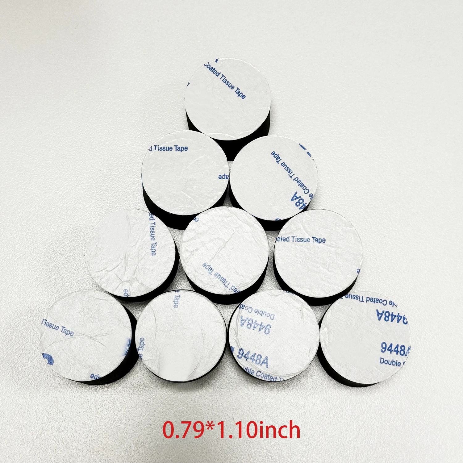 0.79*1.10inch Electronic Drum Part Trigger Cone Sponge Foam With Adhesive Electronic Drum Modification High-density Foam
