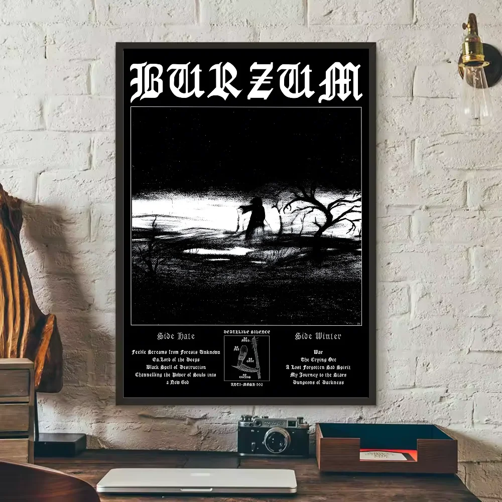 Mayhem Live In Leipzig Burzum Poster 15x20cm PVC Wall Art