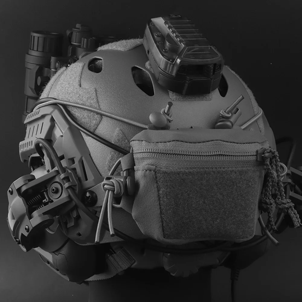 

Universal SC Helmet Bag Tactical Battery Pouch NVG Counterweight Accessory for Headgear