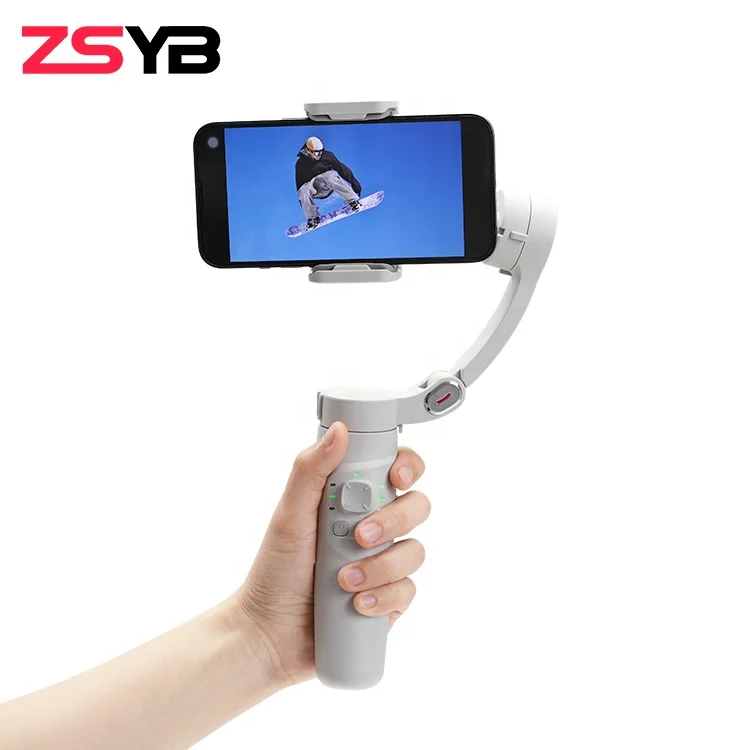 

ZSYB Customize Factory Supply Face Tracking APP Control 3 Axis Mobile Phone Gimbal Stabilizer