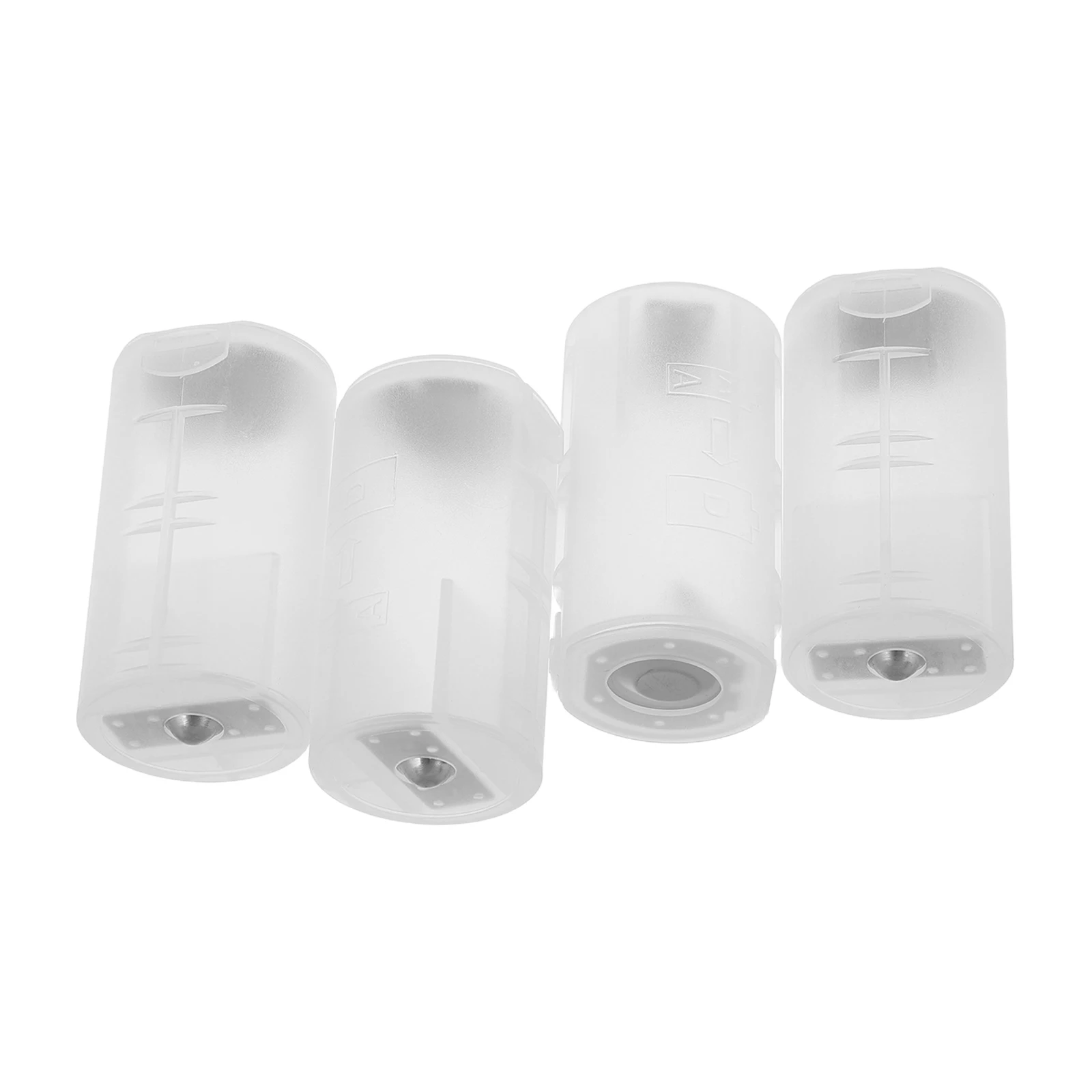 

4pcs Plastic Converter Adapter 2 D Holder Tube Durable Replacement Tool For Household Professional Use Conversion