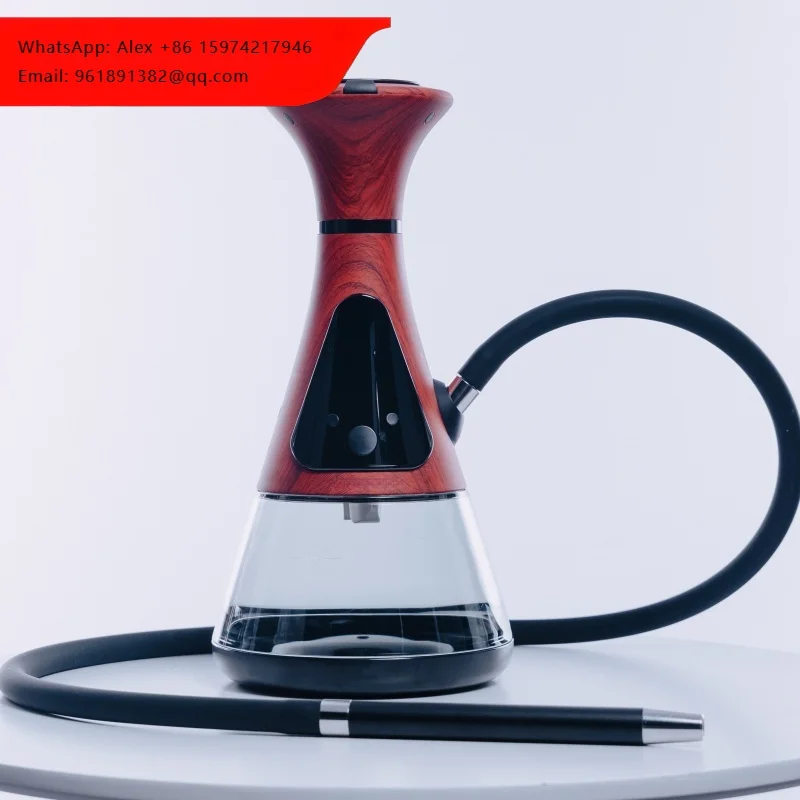 

Wholesale 2024 High Quality Electric Portable Hookah Shisha Convenient Battery Adult Use Newly Developed Product Plastic