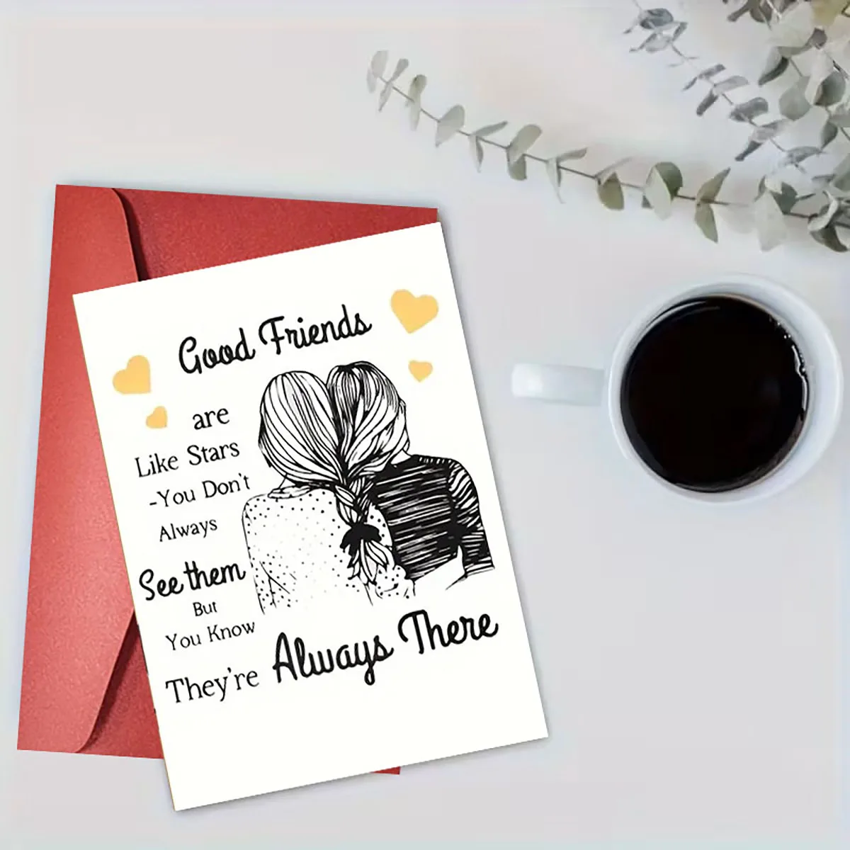 2/4/8pcs nome personalizado e cartões de aniversário (para enviar desejos aos amigos)