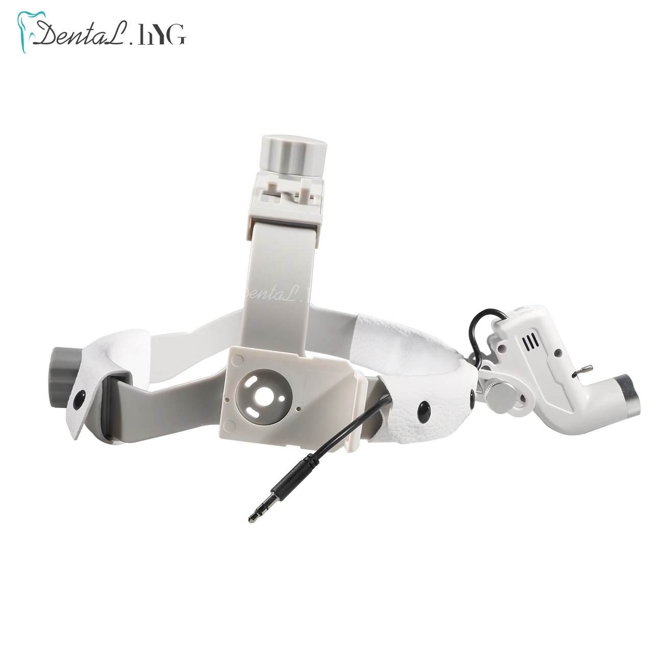 Dental LED Head Light Lamp For Binocular Loupes Brightness Spot Adjustable Dental Lab Headlamp Surgical Without battery