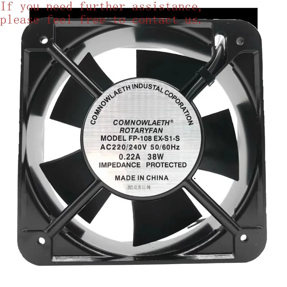 

Для Sanxie FP-108 EX-S1-S/B AC220V 0,22A 38W промышленный шкаф электрическая коробка осевой вентилятор гарантия 1 год