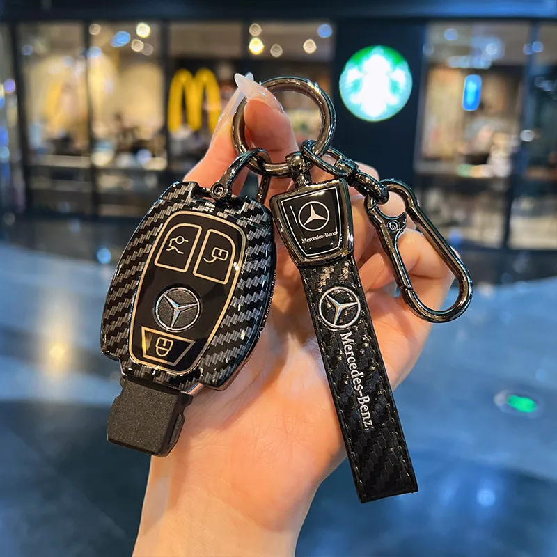 for Mercedes Benz keycase e300lc260l bag c200glb car a200l buckle A B C E G S Class CLA CLS GLA GLB GLC GLE plug-in type