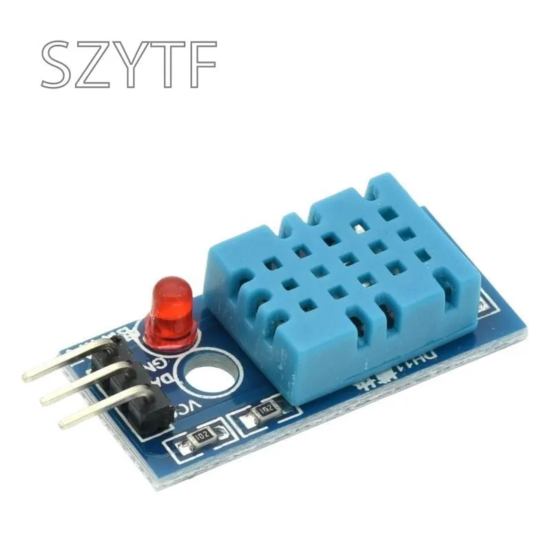 Single Bus Digital Temperature And Relative Humidity Sensor DHT11 Module With Cable Electronic Building Block Module For Arduino