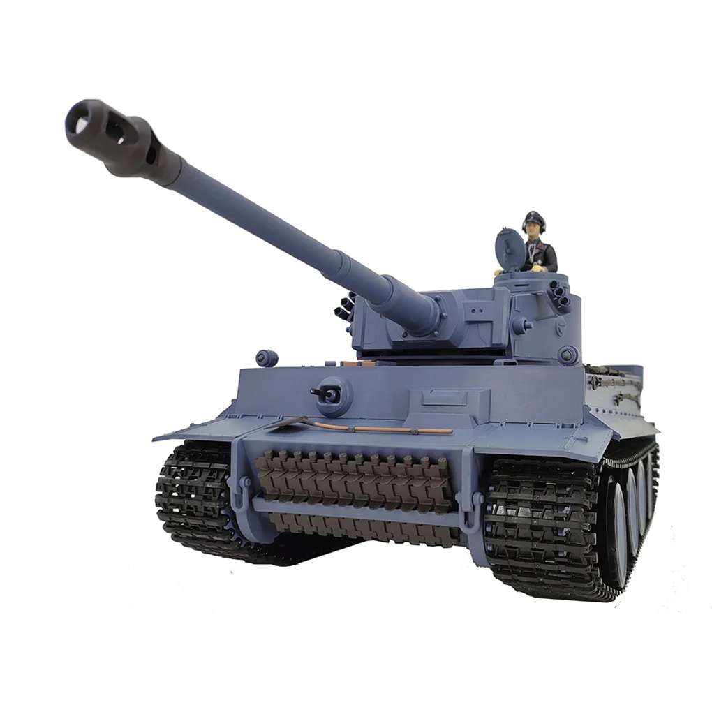 1/16 Deutscher Tiger Heavy Fernbedienungstank Grundlegende/verbesserte Version mit Raucheinführung Soundeffekt Simulationsmodell RC Panzer