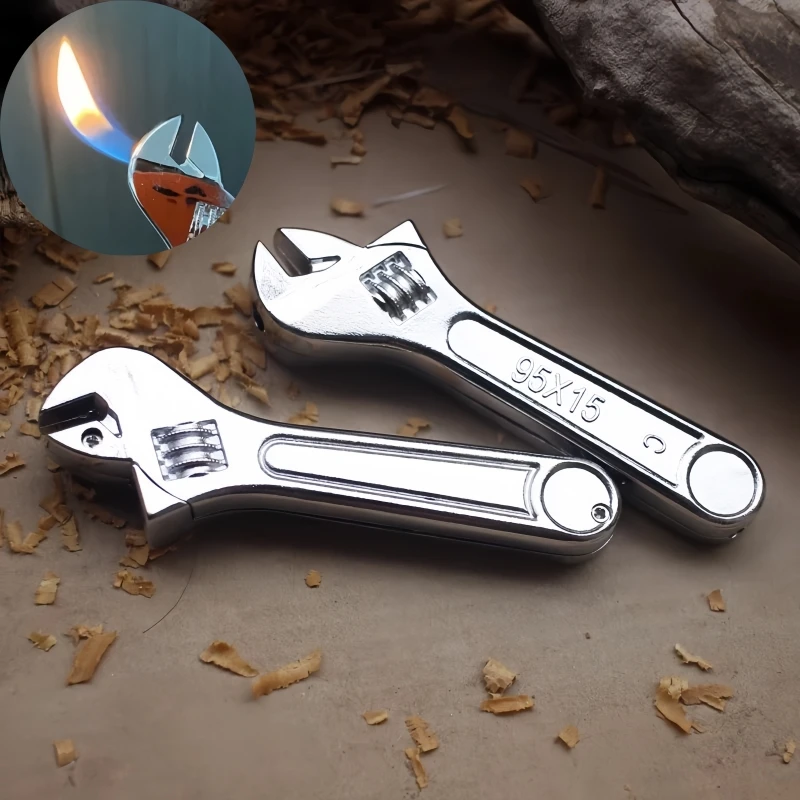 New Wrench Pliers Open Flame Lighters Novelty Lighters and Smoking Accessories Men's Gifts Cigar Lighting Tools Men's Gifts