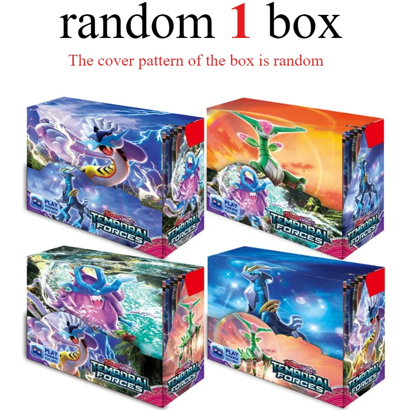 360 eenheden/doos Pokémon Scarlet & Violet 151 Prism Scale Fusion Strike Engelse Booster Battle Transaction Gift Card Halloween