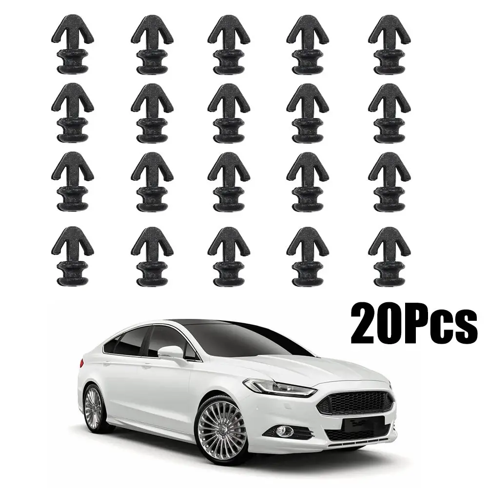 Clips Door Buckle Door For Ford For Mondeo MK2/3/4 Left Parts Placement Plastic Push Right Rivet Seal Strip 20Pcs