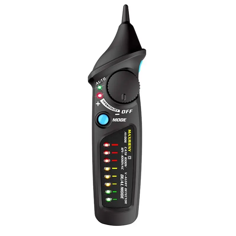 A60P  AVD06 Non-Contact Voltage Detector Indicator Smart Test Pencil Live/Phase Wire Breakpoint NCV Continuity Tester