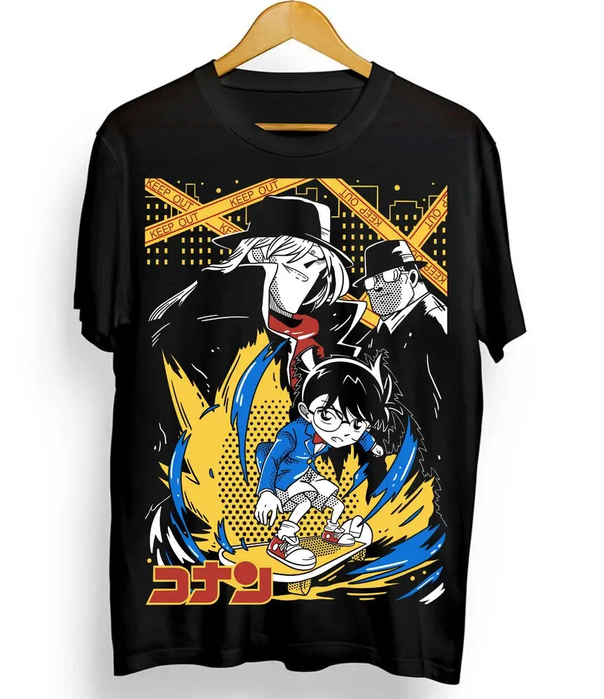 Detective Conan T-shirt Detective Conan,Detective,Anime Tee,Case Closed All Size