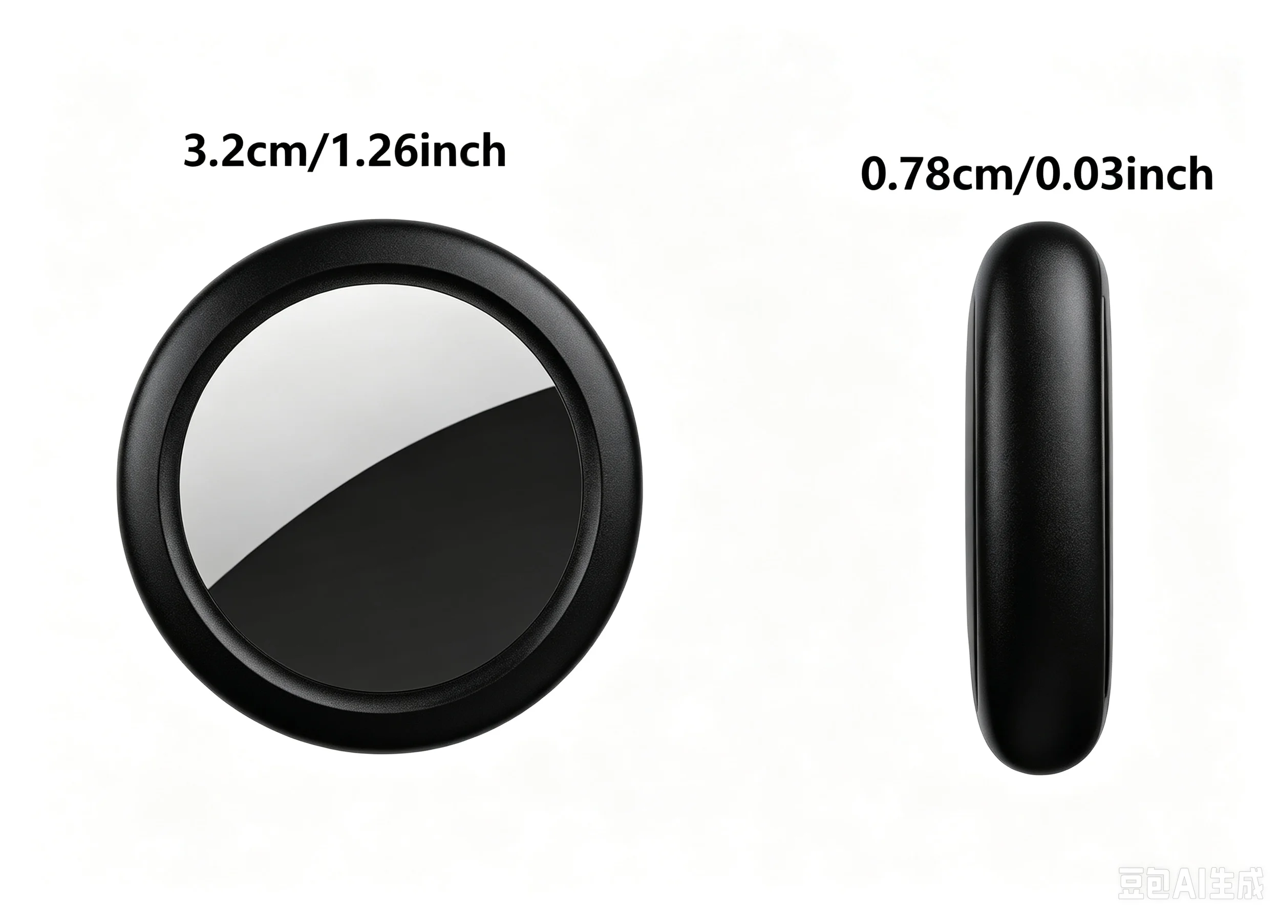 JSPTEC Airtag Bluetooth GPS-Tracker IPX 5 Wasserdicht Sport-Tracking für Ältere, Kinder, Haustiere Verfügbar Mini-Finder für APPLE – Detail 4