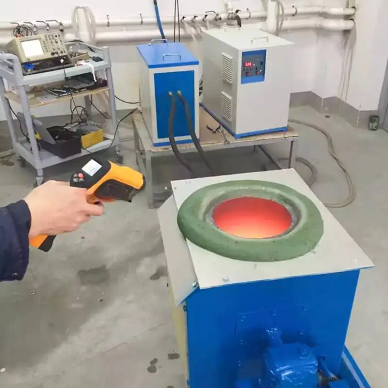 High Performance Induction Furnace for Steel Parts Recycling, Hot Sale