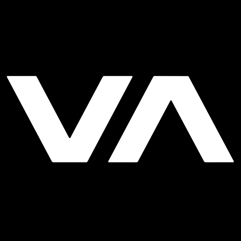 New Design for Rvca Va Ruca Surf Skateboard Decal Rearview Mirror Side Decal Auto Parts Truck Vinyl Auto Body Trim, 15cm