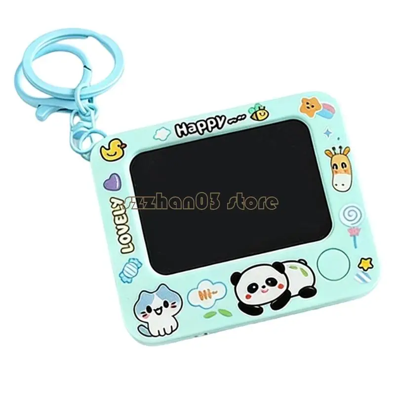 367C Creative Miniature Graffiti Board Pendant Keychain Schoolbag Pendant Decoration