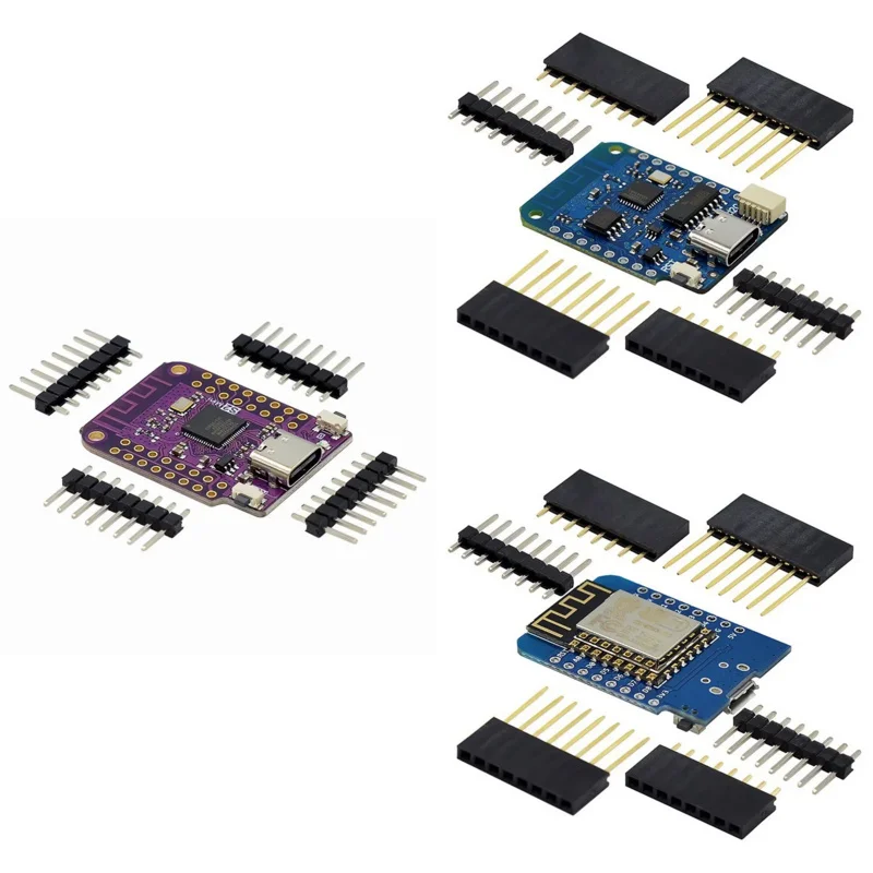 ESP32 ESP8266 -12 ESP-12F CH340G CH340 S2 TYPE-C USB For WeMos D1 Mini PRO V3.0.0 WIFI Development Board NodeMCU Moon IOT 3.3V