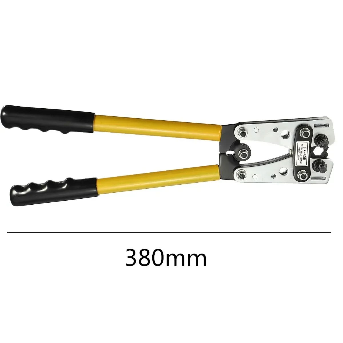 6-50mm Crimp Tube Terminal Crimper Tool Cable Terminal Plier Hand Tool high carbon steel Battery Cable Lugs Hex Crimping Tool