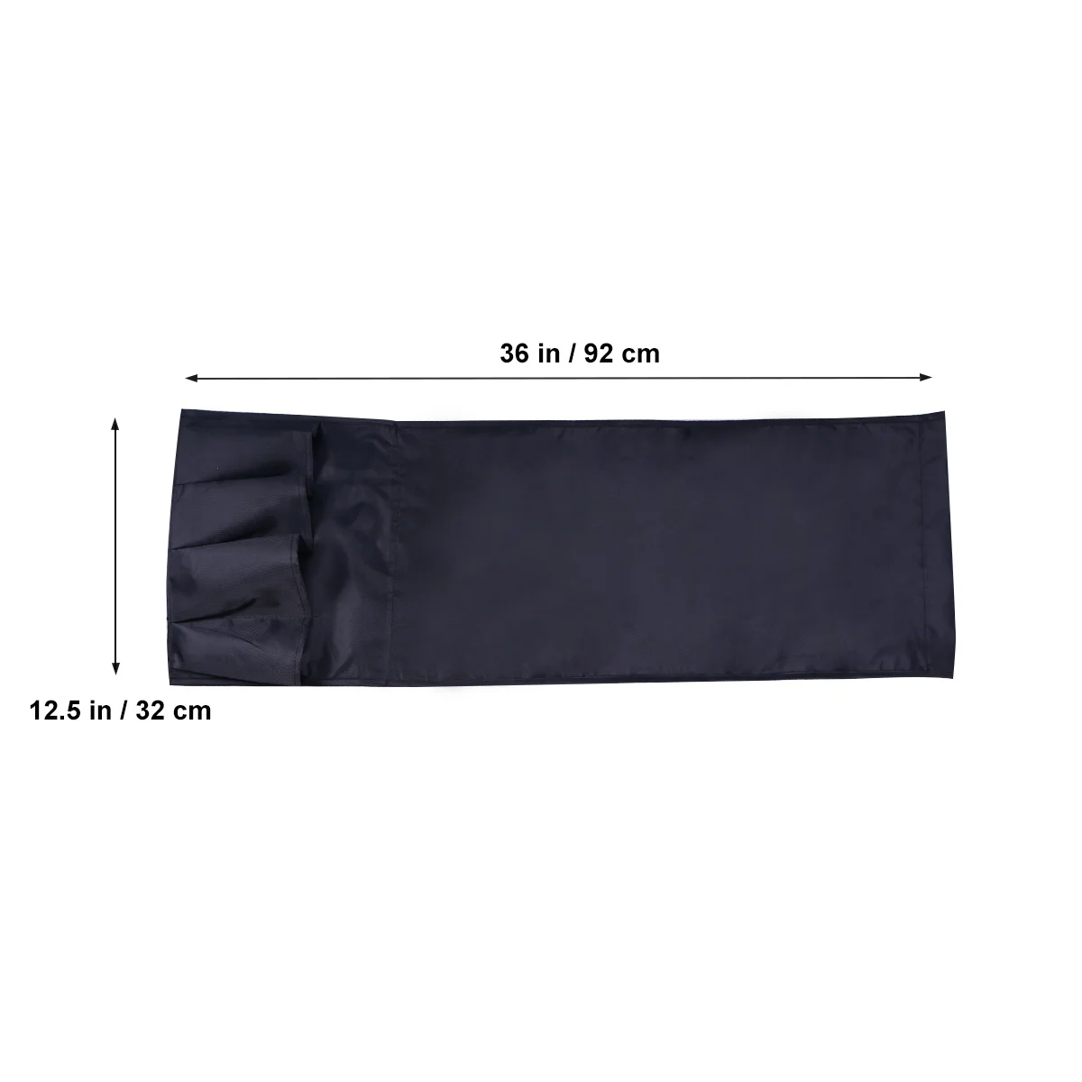 

Sofa Couch Armrest Organizer Bag for Phone Remote Storage Black Heavy Duty Oxford Cloth Bedside Dorm Room Essential Tidy