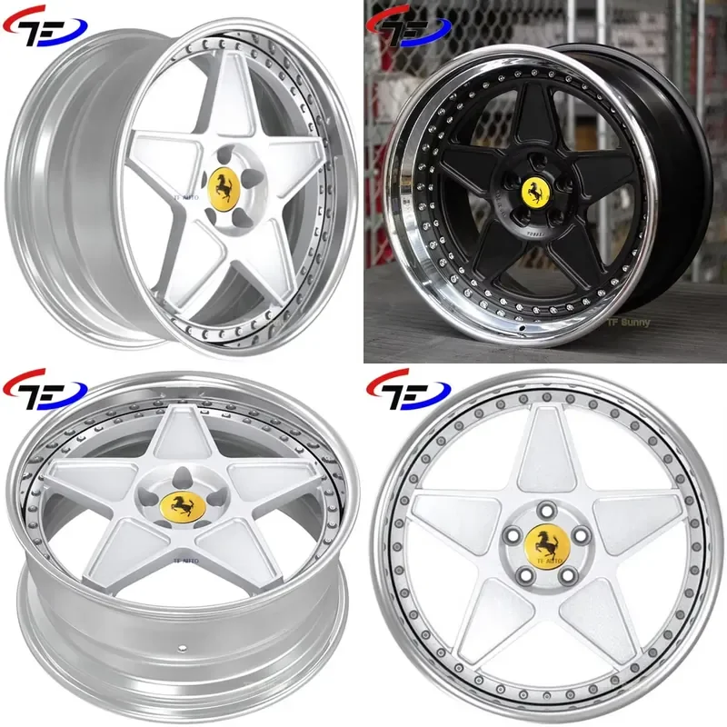 

i New 20*11J Five Spoke Chrome Silver 5x114.3 Forged Aluminum Lightweight Wheels for Fitment