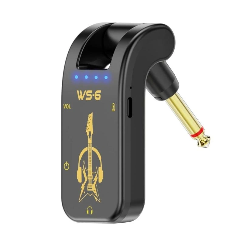 Sound Effects Guitar Amplifier Pickup Effects Device Plastic and Metal for Clear Rich Tone and Various Music Styles