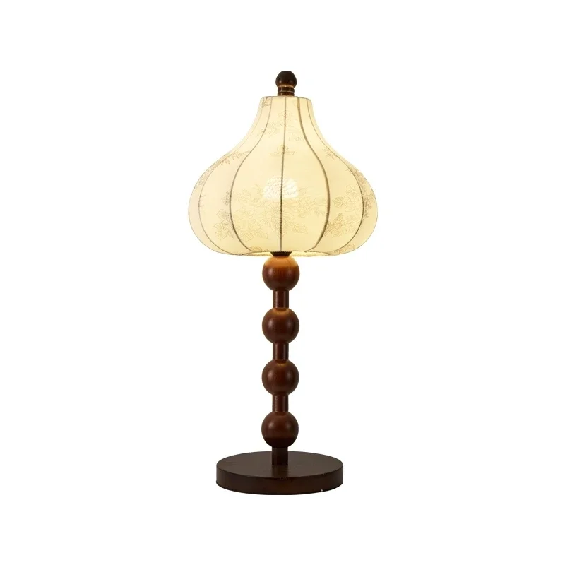 French vintage floor lamp, living room, new Chinese style, bedroom atmosphere, American retro walnut color