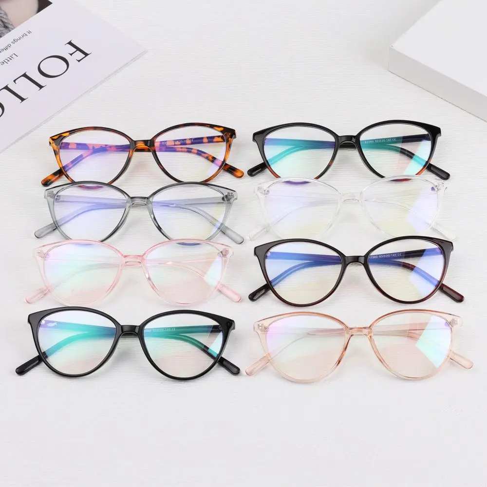 Hot Sale Anti-UV Blue Rays Eyeglasses Women Fashion Ultra-light Frame Glasses Computer Goggles Protection Eyewear Vision Care