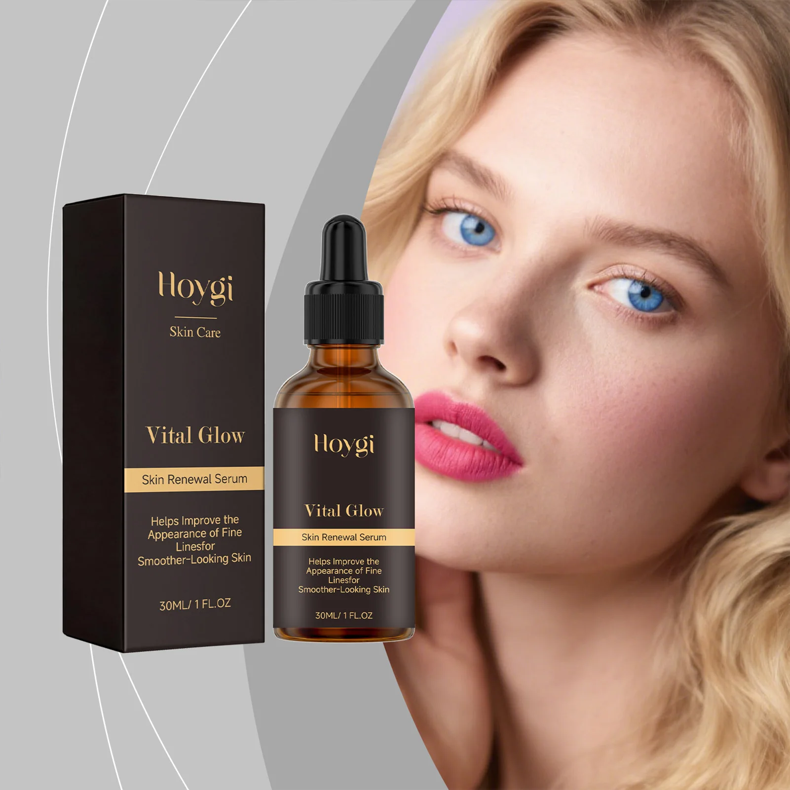 

Hydrating Serum 30ml Lightweight Non-Sticky Moisturizing Formula for All Skin Types