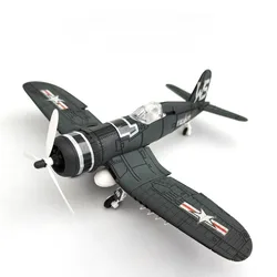 1/48 WWII American Corsair Mustang British Spitfire Hurricane German BF109 Fighter Jet Plastic Assembled Airplane Model Kit Toy