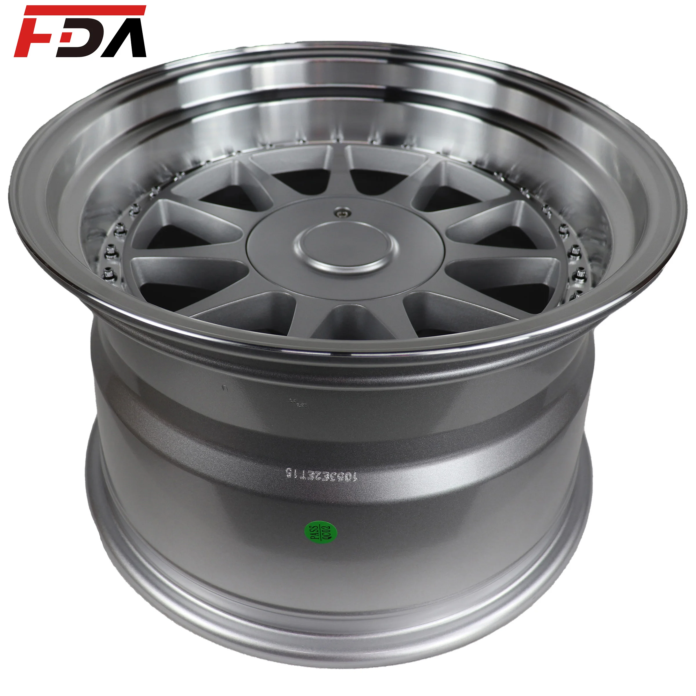 Z1133 R 14/15/16/17/18 Inch Structure Alloy Wheels 4 Holes 4x100 4x108 Car Rims